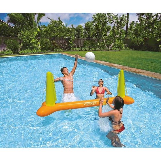 Φουσκωτό Παιχνίδι Θαλάσσης Intex Volley 239 cm - Πορτοκαλί/Πράσινο image 3