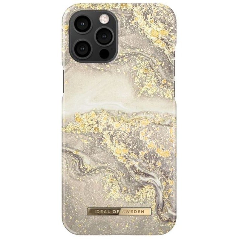 IDEAL OF SWEDEN Θήκη Apple iPhone 12 Pro Max - IDEAL OF SWEDEN Fashion Case - Sparkle Greige Marble
