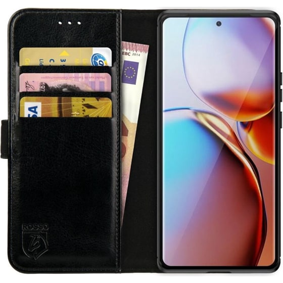 Θήκη Motorola Edge Plus 2023 - Rosso Element PU - Black image 0