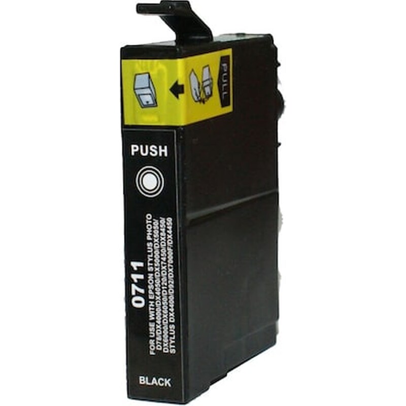 Συμβατό Epson 711 Μαύρο Μελάνι Εκτυπωτή