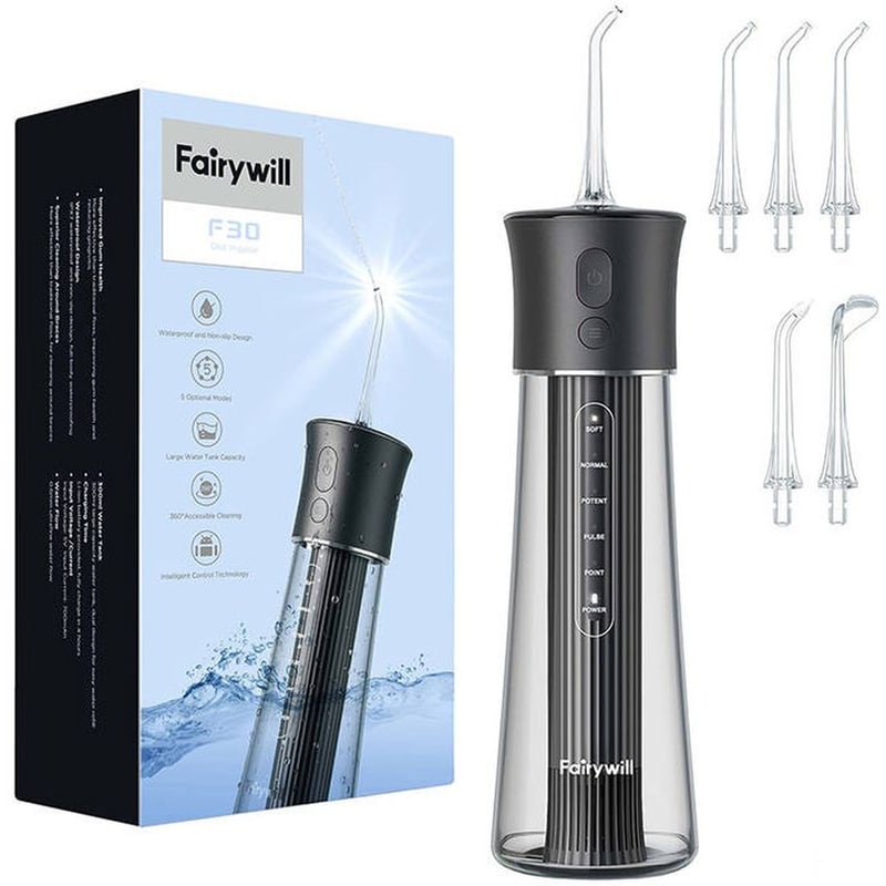 FAIRYWILL Flosser FAIRYWILL FW-F30 - Μαύρο