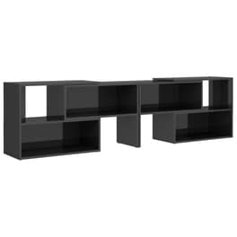 Έπιπλο Τηλεόρασης VidaXL από Μοριοσανίδα 149x30x52 cm - Γκρι