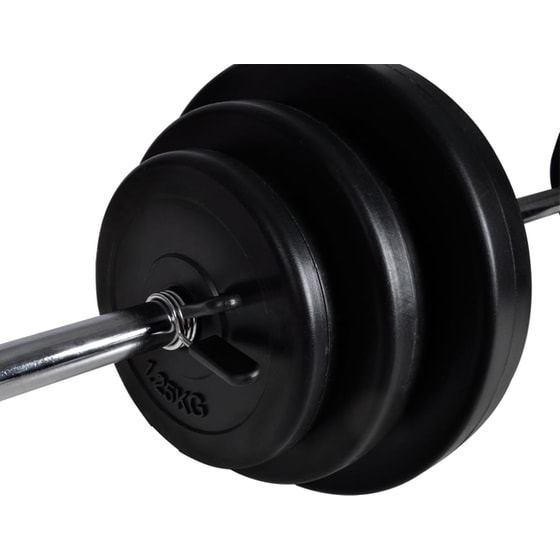Ρυθμιζόμενος Πάγκος Γυμναστικής VidaXL 125x35cm 30.5kg - Μαύρος/Κόκκινος image 10