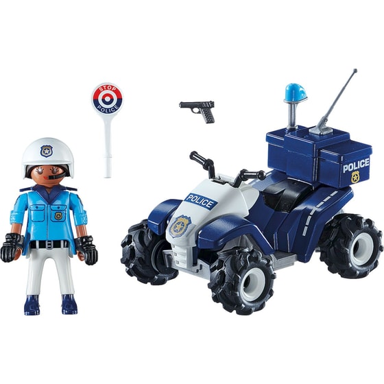 PLAYMOBIL® City Action Αστυνομικός με γουρούνα 4x4 (71092) image 2