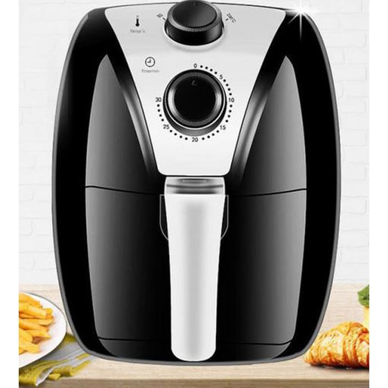 SPM LQ-2501 με Αποσπώμενο Κάδο 1500 W 2.5 L Μαύρο Φριτέζα Αέρος image 1