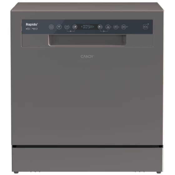 CANDY CP 8F9FFA για 8 Σερβίτσια - Ανθρακί Πλυντήριο Πιάτων Πάγκου image 0