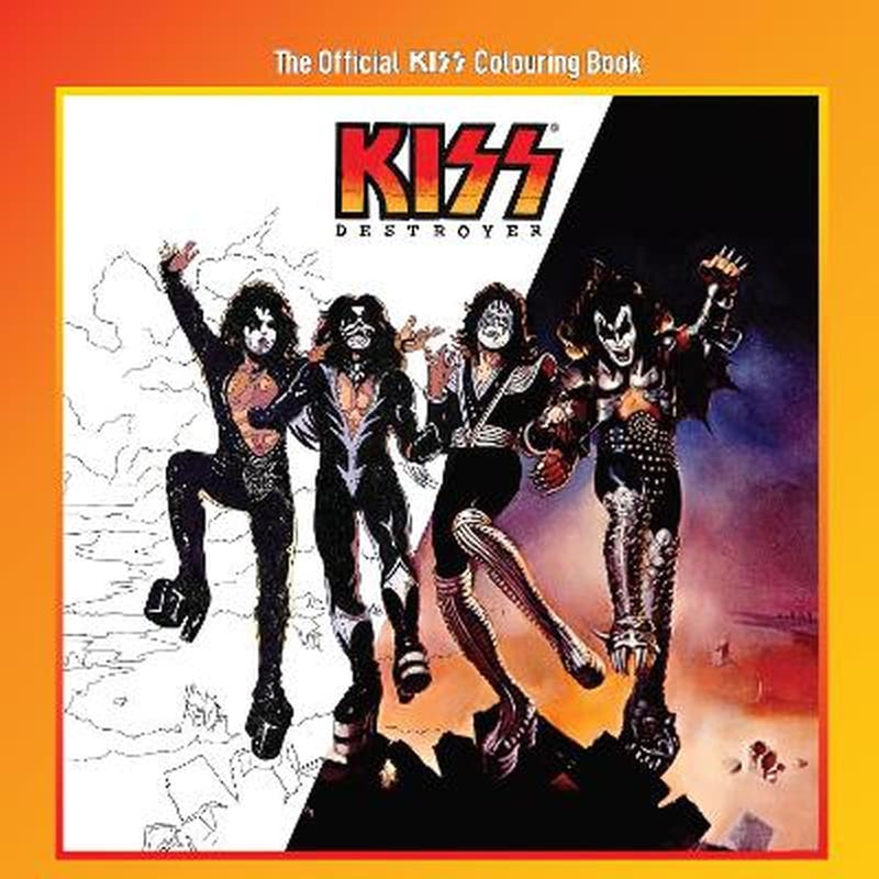 The Official KISS Colouring Book
