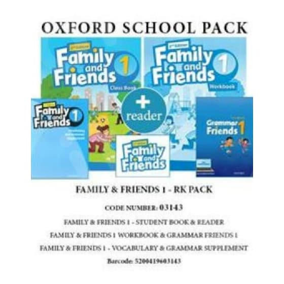 Family and Friends 1 2nd Edition RK Pack - 03143 image 0