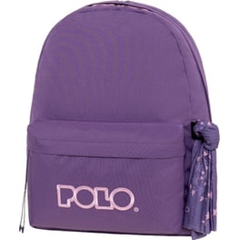 Τσάντα Πλάτης Polo Original Scarf Indigo/Lilac (+δώρο Πορτοφολάκι Polo)