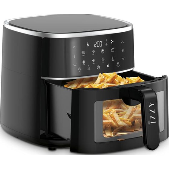 IZZY IZ-8218 με Αποσπώμενο Κάδο 1800 W 8.2 L Μαύρο Φριτέζα Αέρος image 1