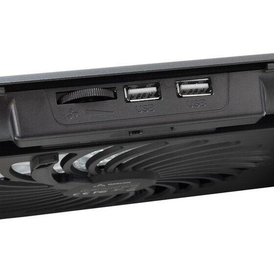 Βάση Laptop Cooler Sbox CP-28 17.3" - Μαύρο image 4