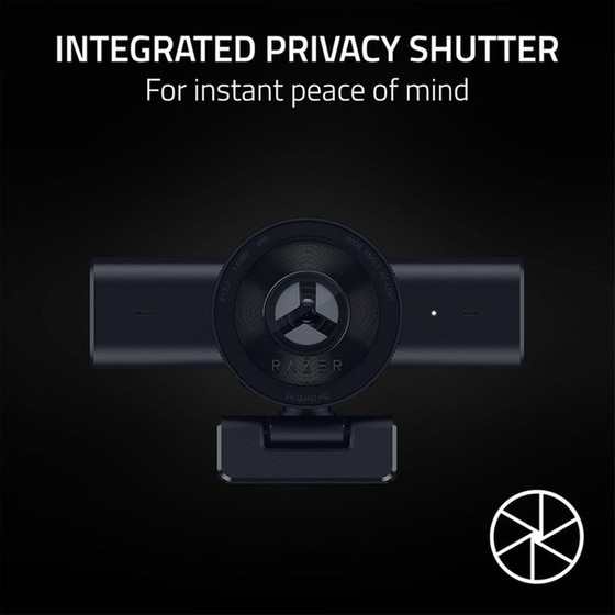 Razer Kiyo V2 X Web Camera 2K QHD - Black image 2