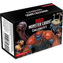 Dd5 Spellbook Cards: Monsters 0-5 Dungeons & Dragons WIZARDS OF THE COAST