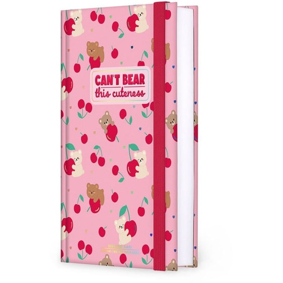 Ημερολόγιο Ημερήσιο 2027 16Μ Medium Teddy Bear Cherry Pink image 2