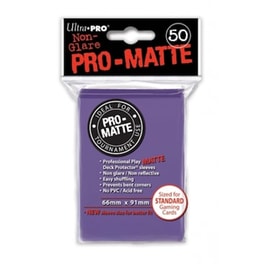 Pro-matte Purple Sleeves