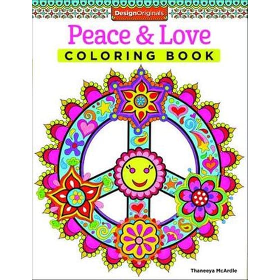 Peace & Love Coloring Book image 0