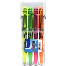 Μαρκαδόροι Υπογράμμισης Pilot Frixion Light (4 Τεμάχια)