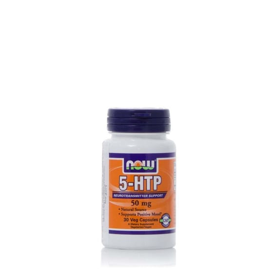 Αμινοξύ Now 5-htp 50mg - 30 κάψουλες image 0