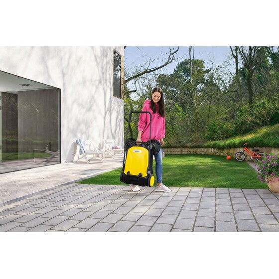 Χειροκίνητο Σάρωθρο KARCHER S 4 Twin με Κάδο 20 Lt Κίτρινο image 7