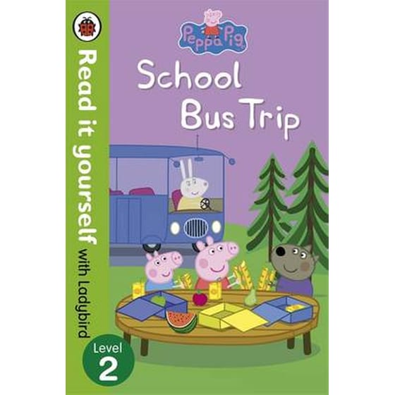 Peppa Pig: School Bus Trip - Read it yourself with Ladybird image 0