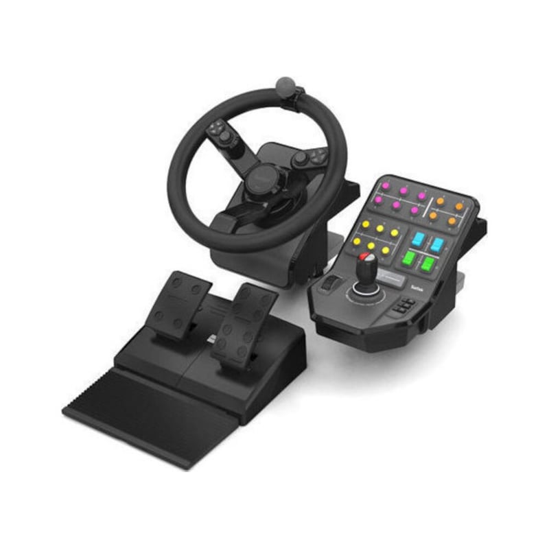 Τιμονιέρα - Logitech G Saitek Farm Sim Controller Bundle