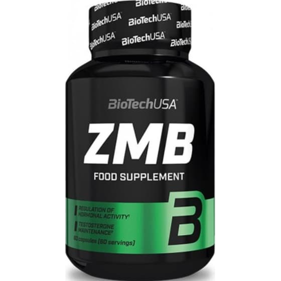 Συμπλήρωμα Διατροφής BioTechUSA ZMB - 60 κάψουλες image 0