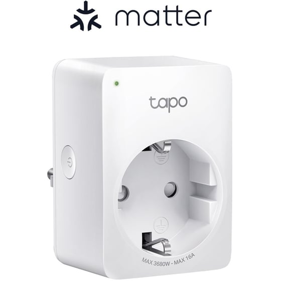 Έξυπνη πρίζα ρεύματος TP-Link Tapo P110M με Wi-Fi, Bluetooth, 3680W image 0