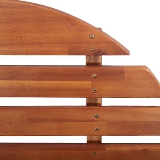 Καρέκλα Vidaxl Adirondack από Μασίφ Ξύλο Ακακίας 69x96x89cm - Καφέ image 5