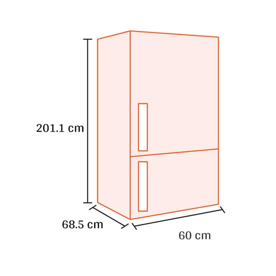 MIELE 29683 D Brws No Frost 351 Lt Λευκό Ψυγειοκαταψύκτης image 2