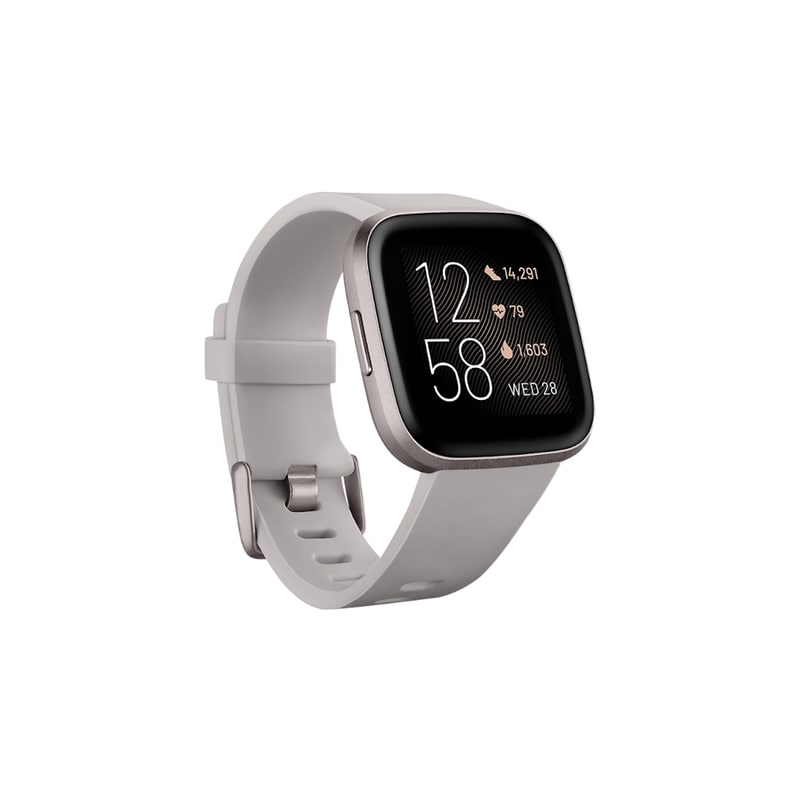 Smartwatch Fitbit Versa 2 (NFC) Stone - Mist Grey Aluminum FB507GYSR ...