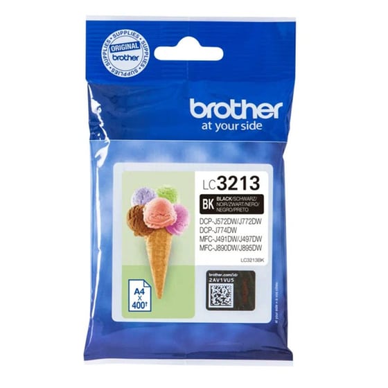 Brother LC-3213BK Μαύρο Μελάνι Εκτυπωτή HC image 0