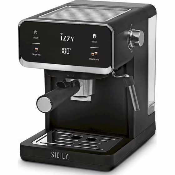IZZY IZ-6017 Sicily 1000W 20bar Ημιαυτόματη Μηχανή Espresso image 5
