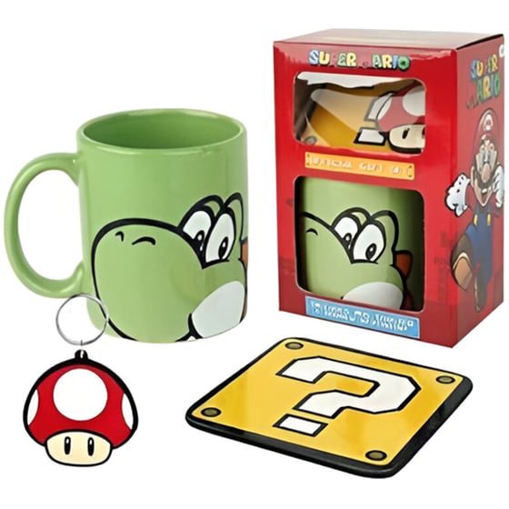 Κούπα Pyramid Super Mario Yoshi Κεραμική 300 ml - Πράσινη image 1