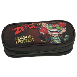 Κασετίνα Οβάλ Gim League Of Legends Ziggs Διπλή