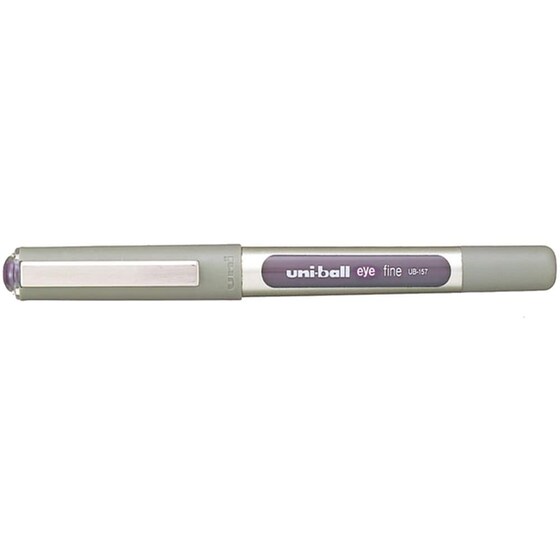 Στυλό Υγρής Μελάνης UNI Uniball Eye 0.7 mm Μωβ image 0