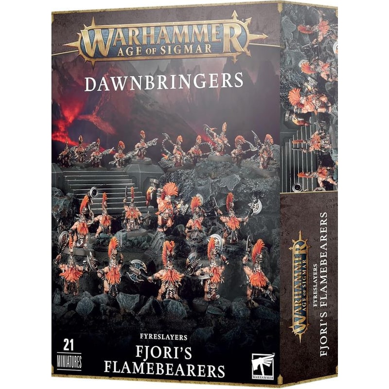 Fyreslayers: Fjoris Flamebearers Warhammer: Age of Sigmar GAMES WORKSHOP