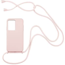Θήκη Xiaomi Redmi Note 12 4G - My Colors Carryhang Liquid Silicone Strap - Ροζ