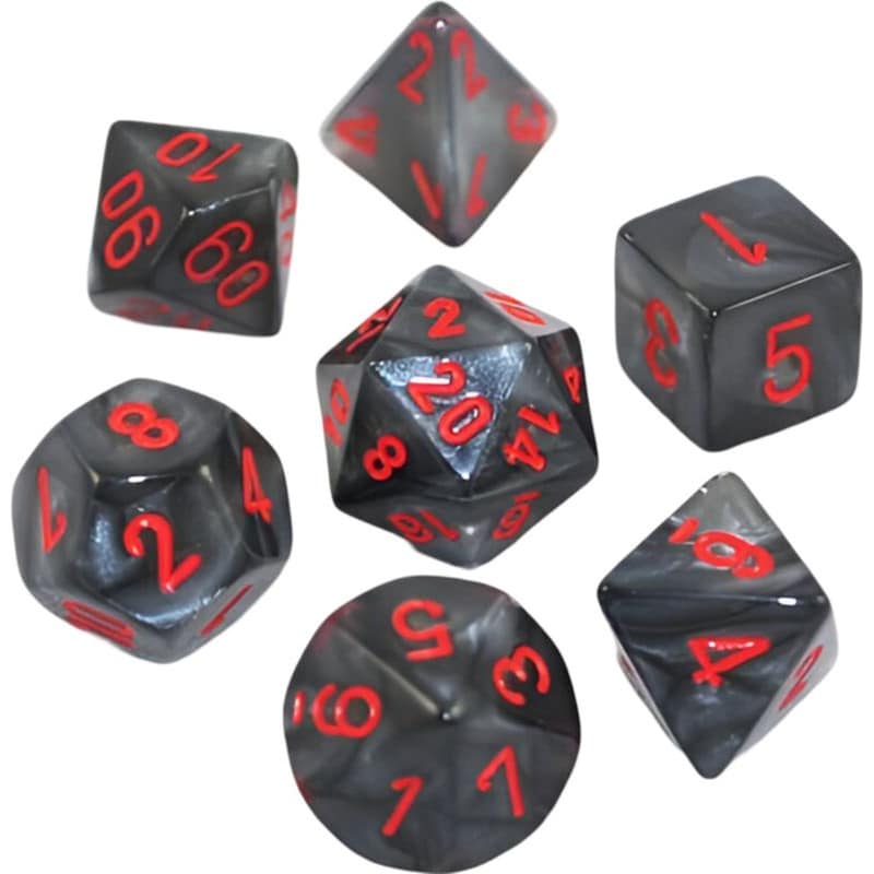 Chessex Velvet - Black/Red CHESSEX