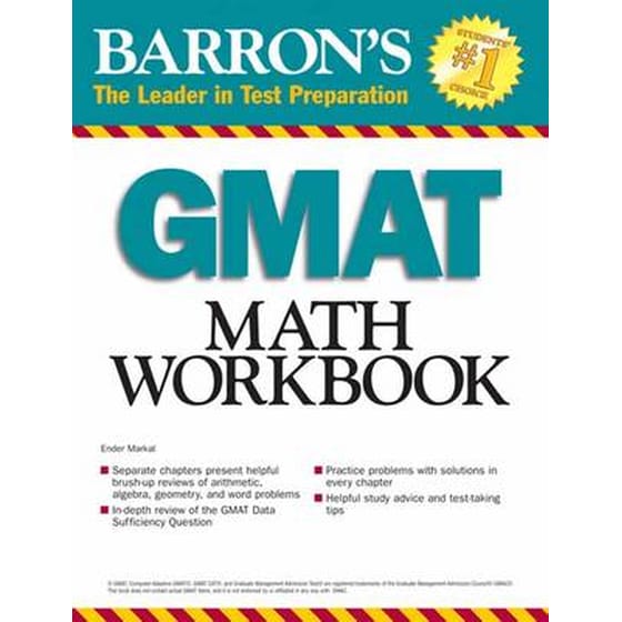 GMAT Math Workbook image 0