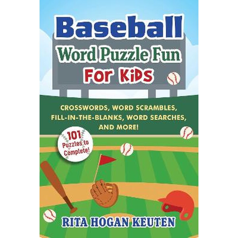 Baseball Word Puzzle Fun for Kids