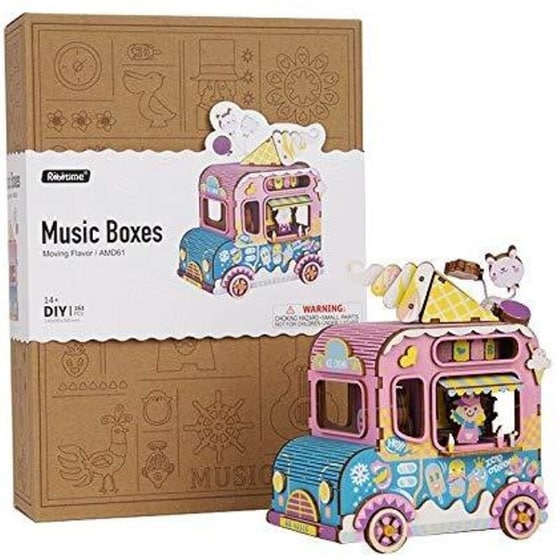 Σετ Κατασκευής Και Μουσικό Κουτί Moving Flavor image 1