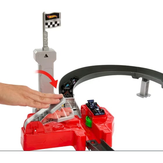 Mattel Hot Wheels Πίστα Racing Formula 1 Sprint Race Circuit με 3 Αυτοκινητάκια 1:64 (JDY15) image 3