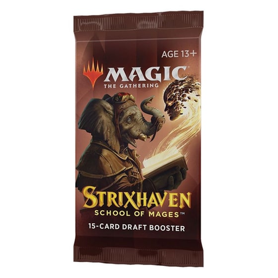 Magic The Gathering Draft Booster - Strixhaven: School Of Mages Επιτραπέζιο (Wizard Of The Coast) image 3