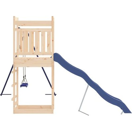 VidaXL Παιδική Χαρά Εξωτερικού Χώρου από Μασίφ Ξύλο Πεύκου image 4