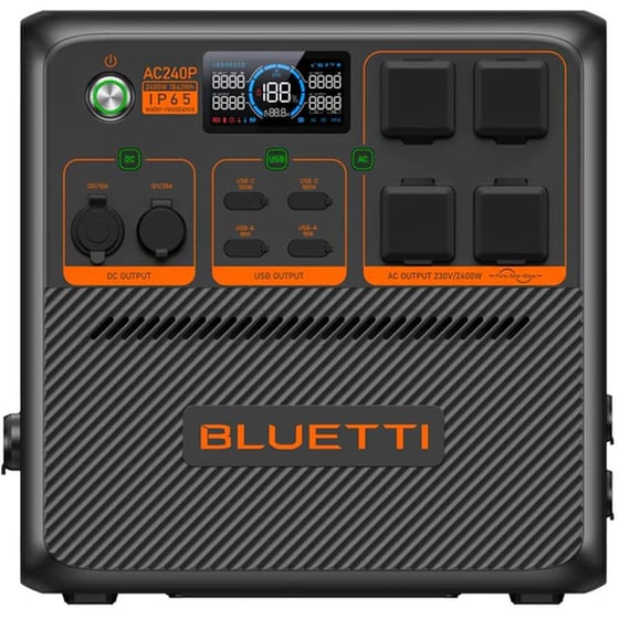 Bluetti Power Station AC240P 1.843Wh  - Μαύρο image 0