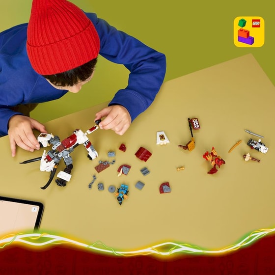 LEGO® NINJAGO® Ζίλβαρ και Γκρίμτακ, το Δρακοθηρίο (71863) image 11