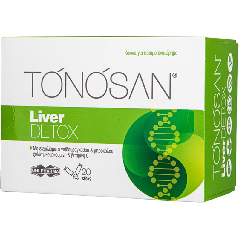 Uni-Pharma Tonosan Liver Detox - 20 φακελίσκοι