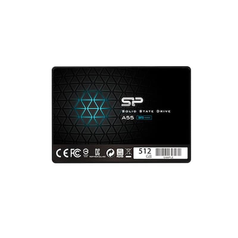 SILICON POWER Εσωτερικός SSD Silicon Power Ace A55 SATA III 2.5 512GB TLC