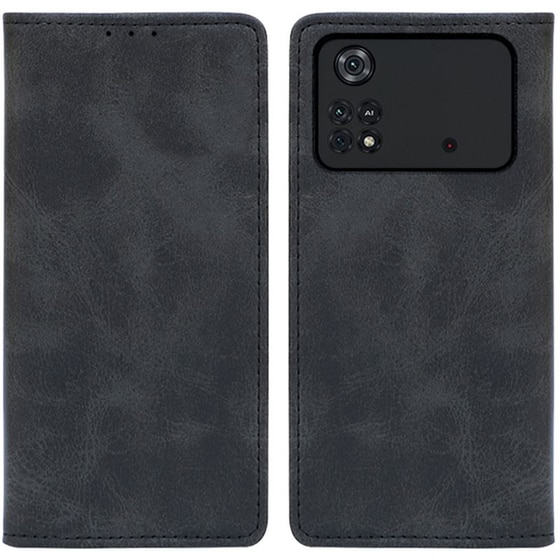 Θήκη Xiaomi  Poco X4 Pro 5G - Sonique Vintage Magnet Book - Μαύρο image 0