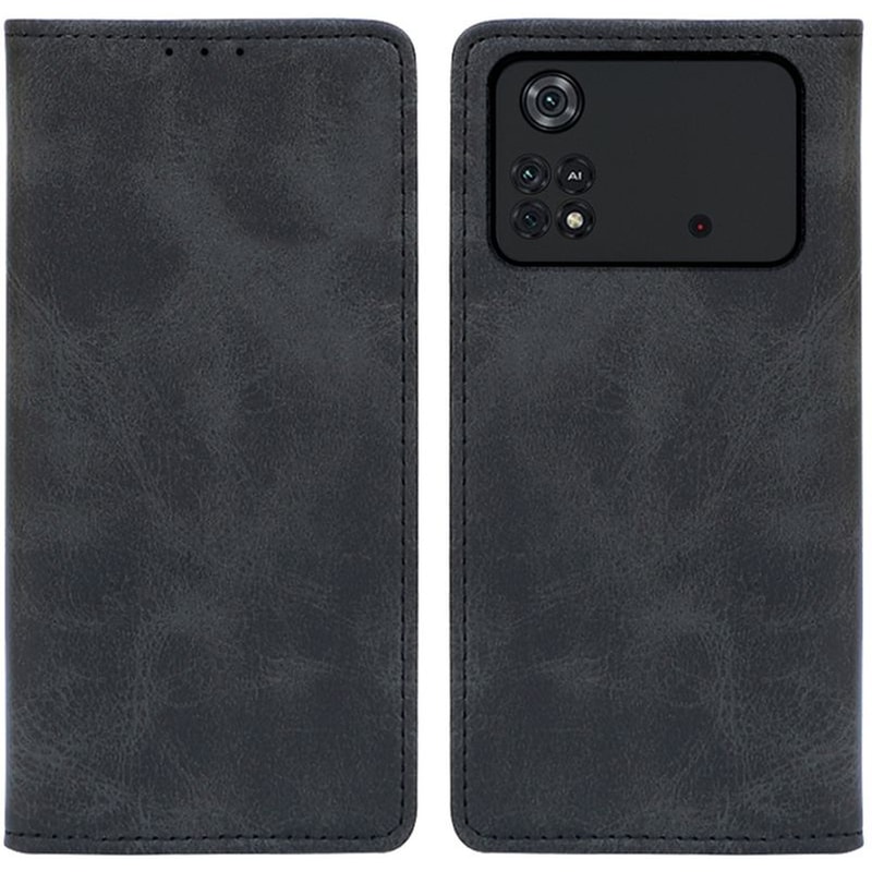 Θήκη Xiaomi Poco X4 Pro 5G - Sonique Vintage Magnet Book - Μαύρο